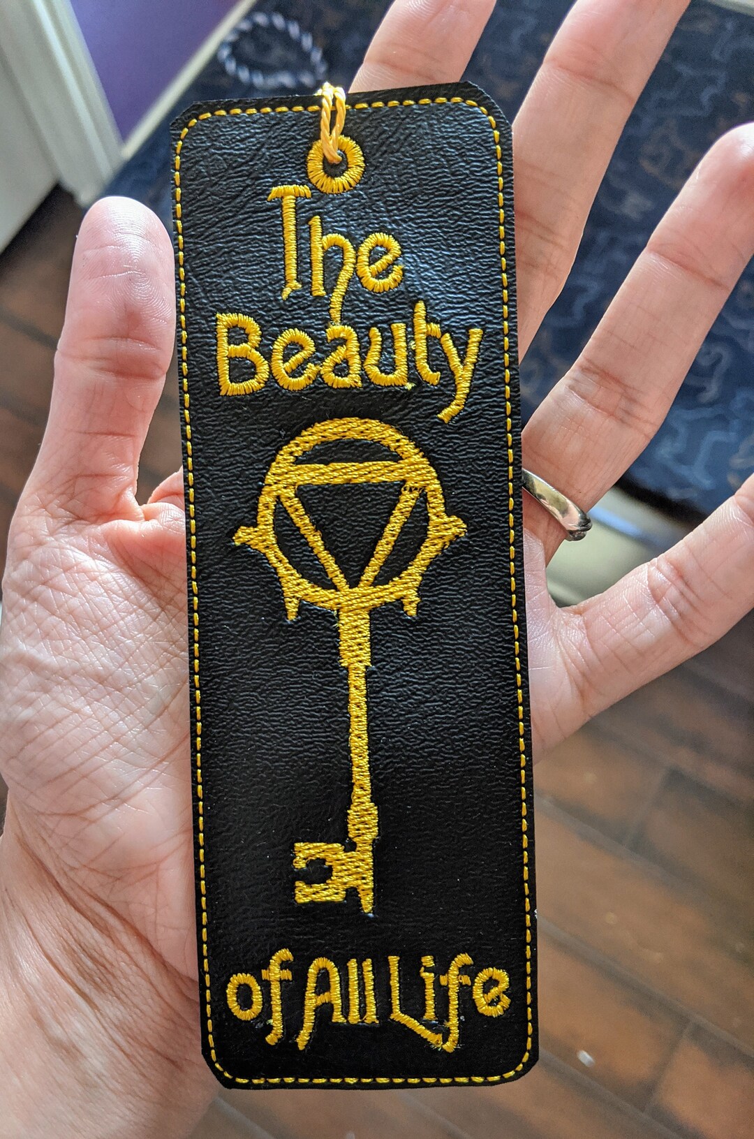 The Magicians Bookmark, Time Key, Peaches Plums, Beauty of All Life