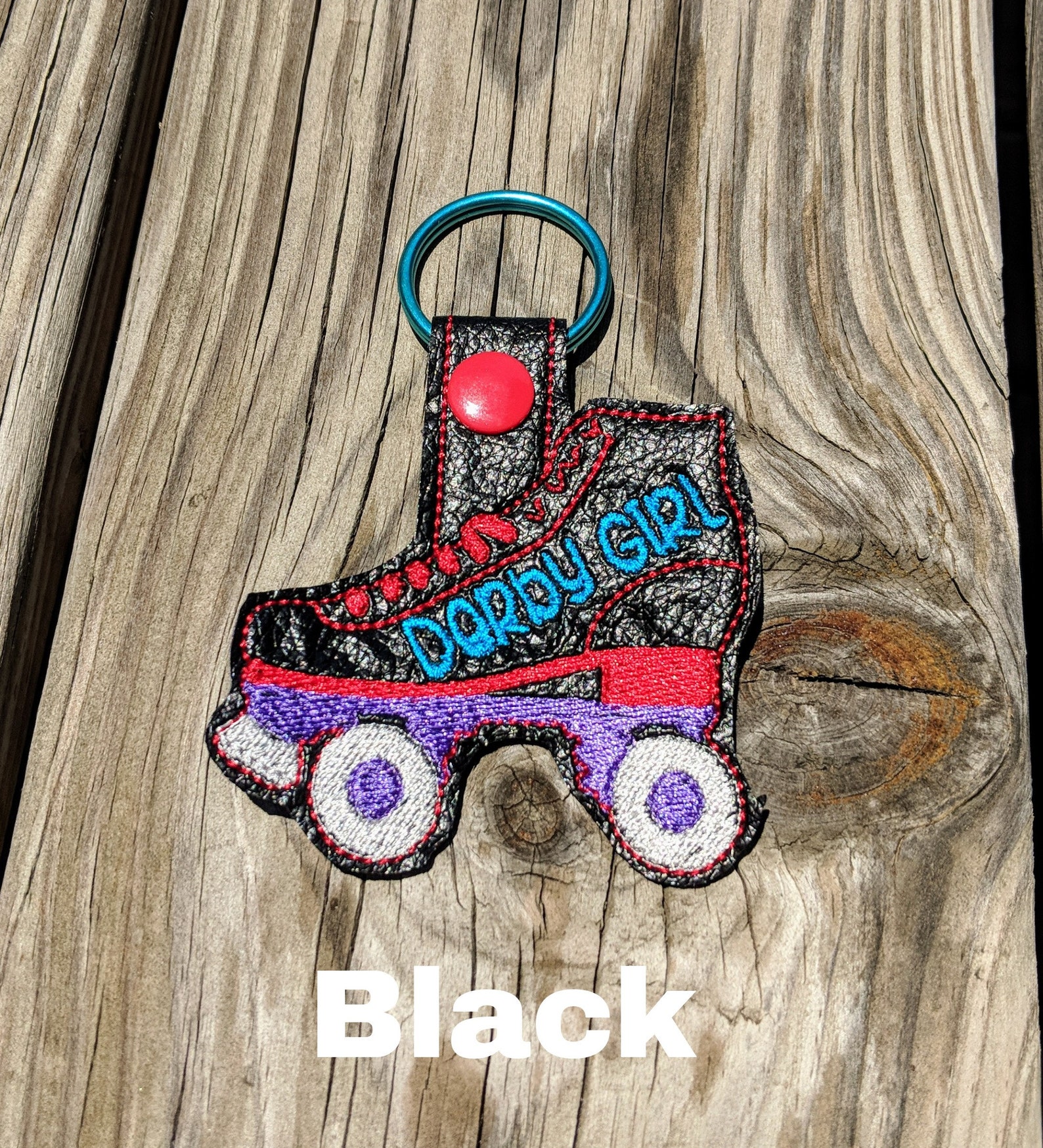 Roller Skate Keychain Roller Derby Keychain Roller Skate Etsy