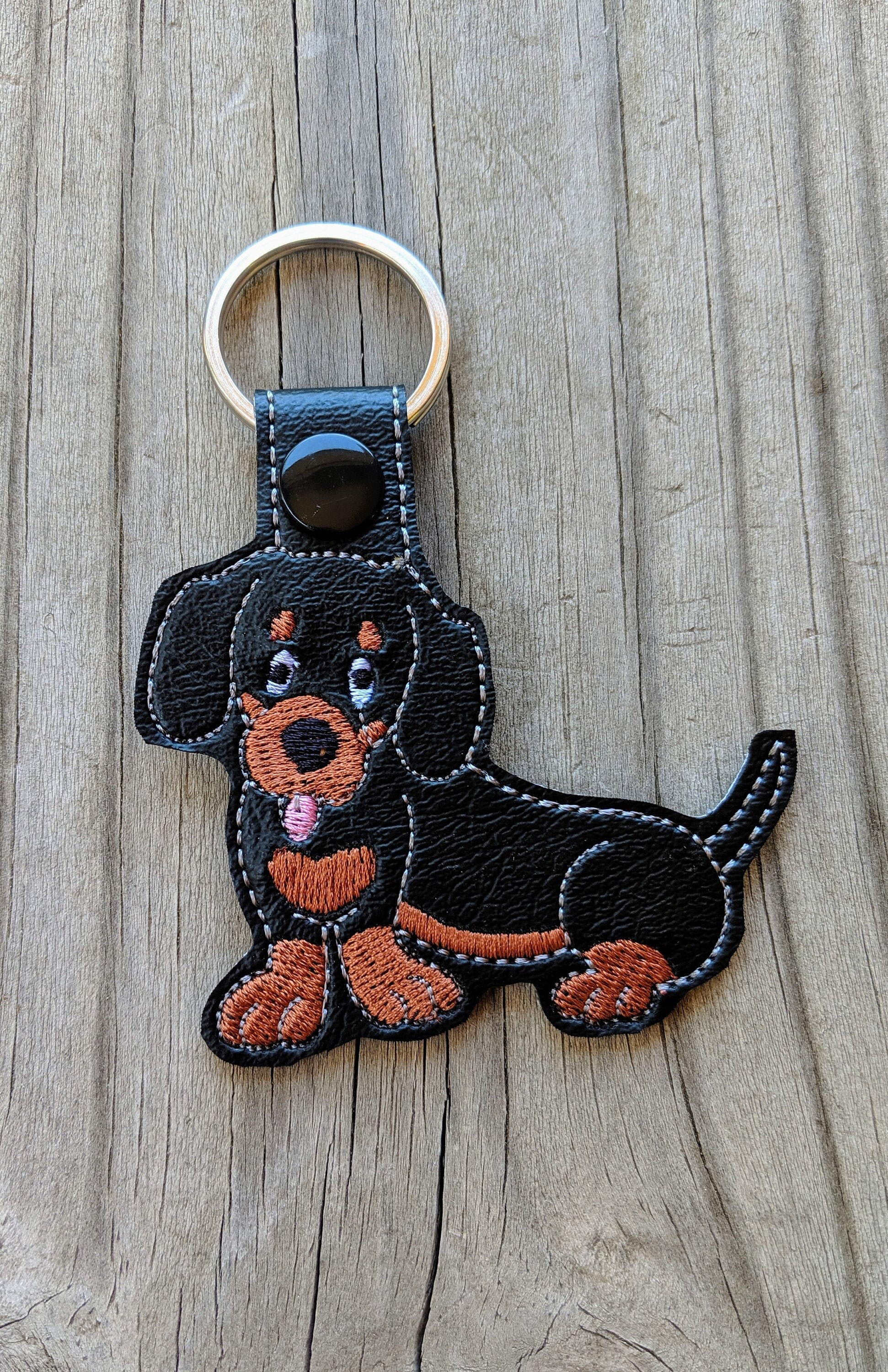 Dachshund keychain Weiner dog gift Dog Accessory Dog Charm Etsy