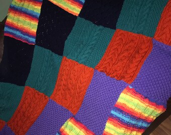 Patchwork Blanket & Throw (2 different patterns)