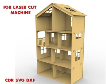 wooden barbie dream house