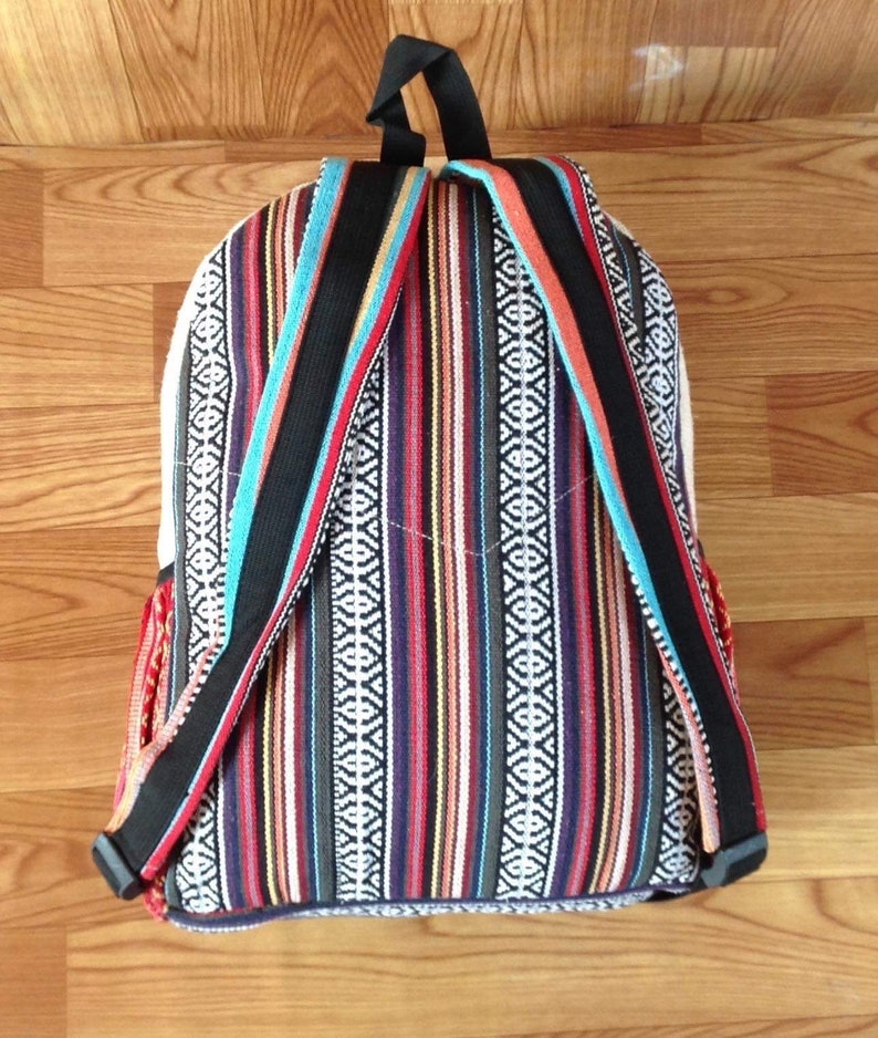 Vegan Large Hemp Backpack