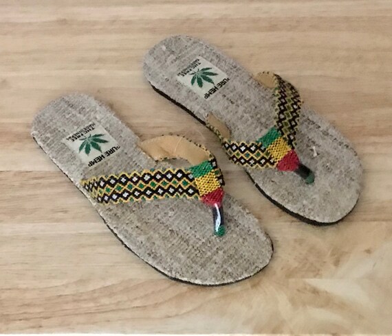 hemp flip flops
