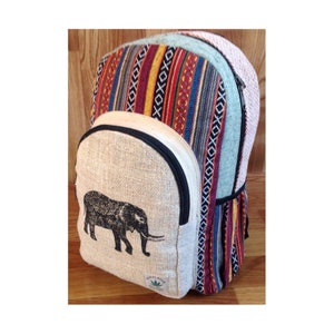 Eco Friendly Large Hemp Backpack
