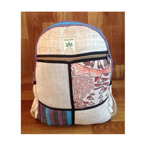 Eco Friendly Large Hemp Backpack