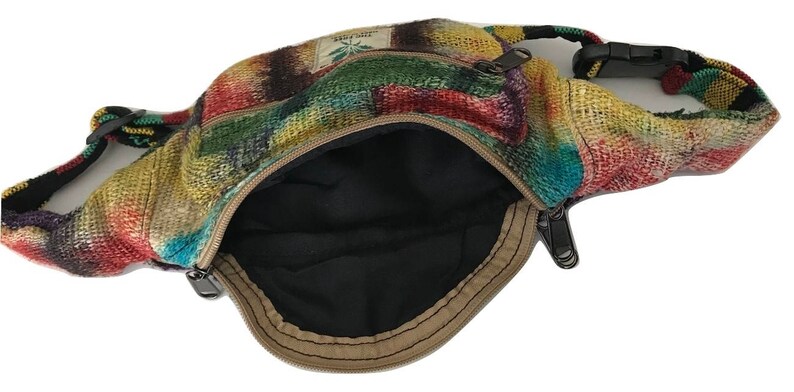Multicolored Hemp Fannypack