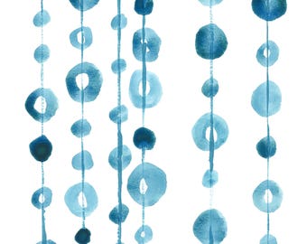 Connect the Dots 1 Abstract Watercolor Painting