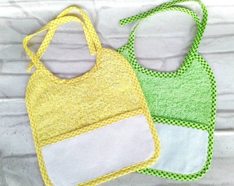 cross stitch bibs blank