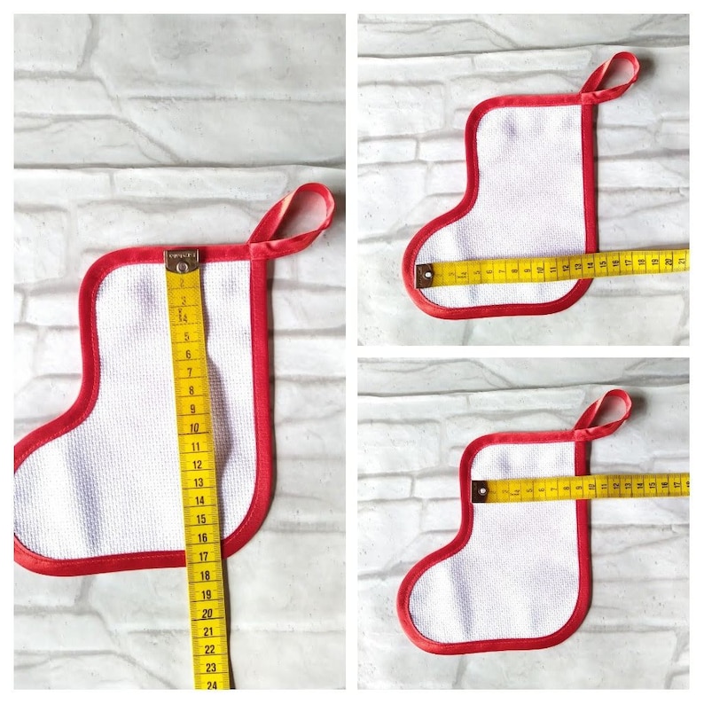 Blank Cross Stitch Christmas Stocking White Aida Fabric 14 Etsy