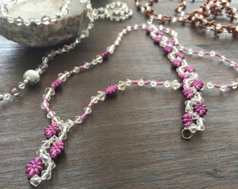 Necklace and bracelet set 'Mia'