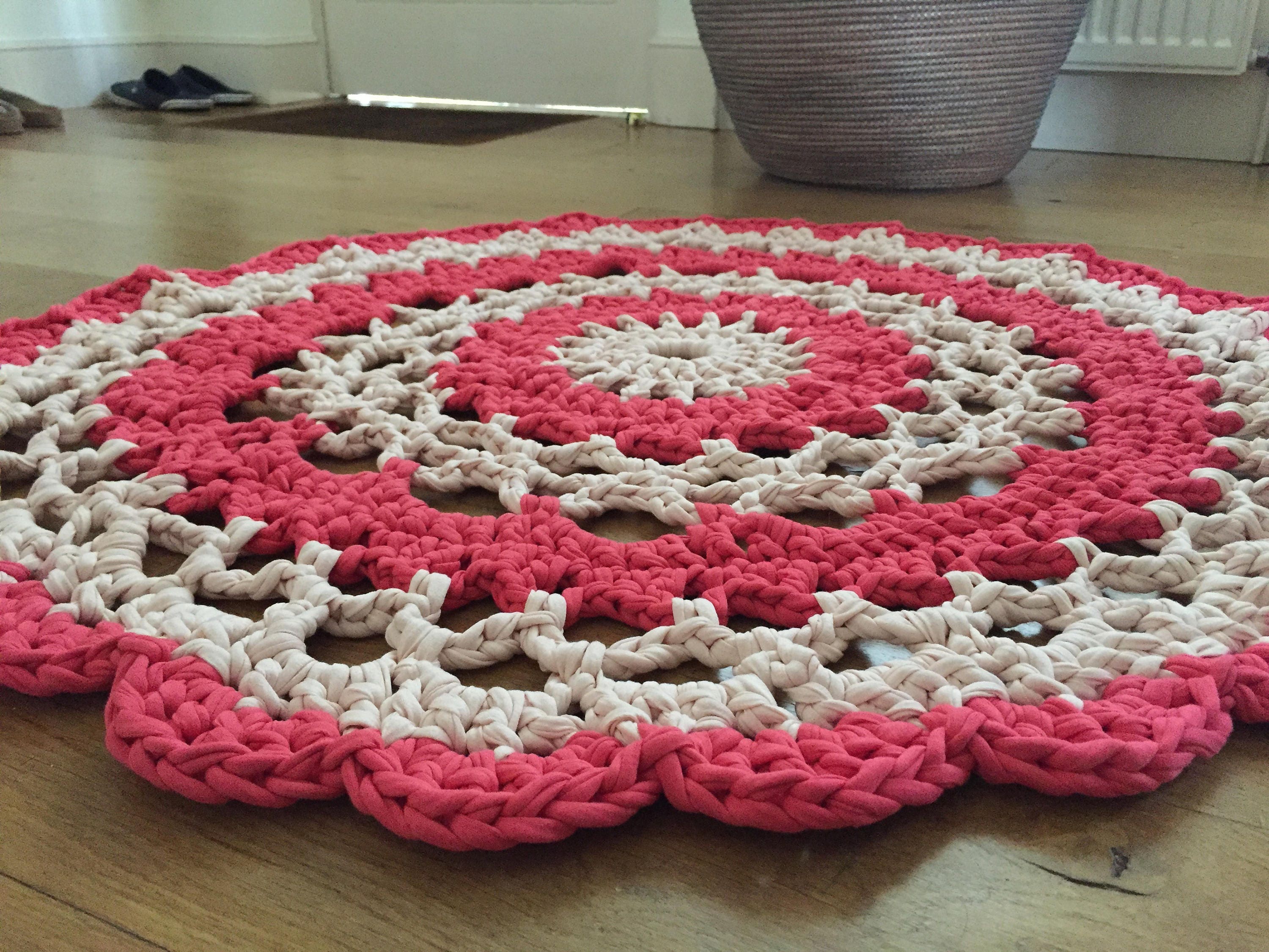 Crochet rug/floor rug/nursery decor/home Etsy