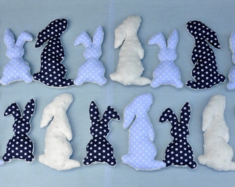 Hase/Osterhase/Babyrassel/Stofftier/Baumwolle/Babyspielzeug/Babyparty/neugeborenen Geschenk