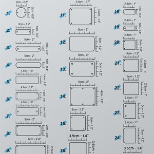 20 étiquettes lavables en cuir PU pour travaux manuels image 5