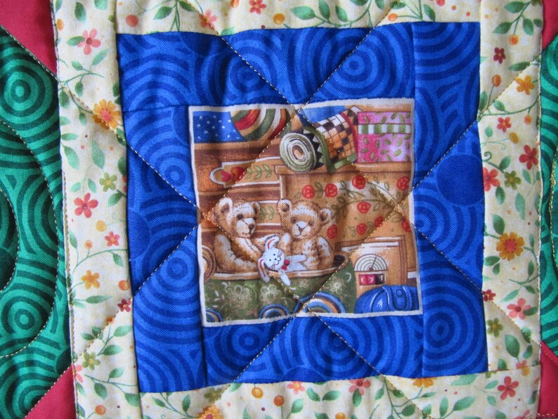 Teddybear quilt