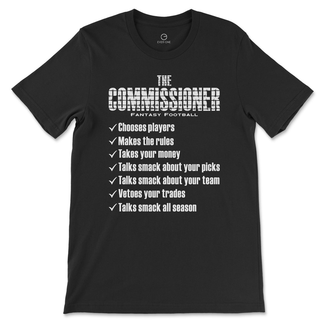 Premium Fantasy Football Draft Shirt 2022 Fantasy Football Commissioner