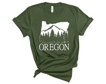 Oregon State Shirt, Oregon Home, Mount Hood Shirt, PNW, Oregon Travel, Adventure Wanderlust Shirt, Oregon Tee, Camping and Outdoors Shirt