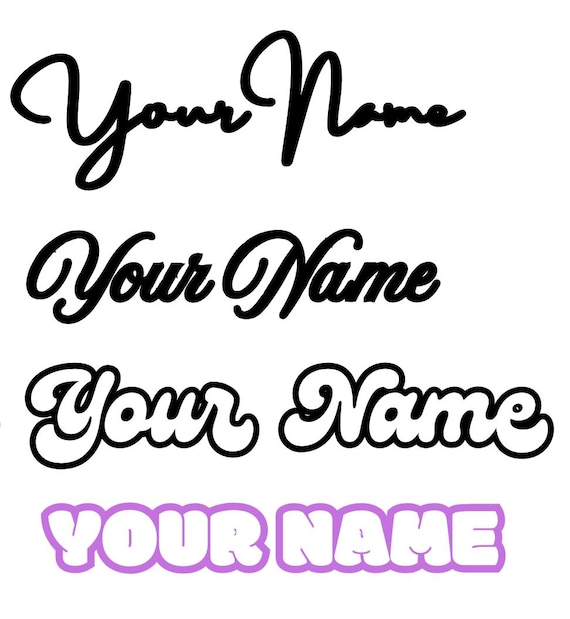 Personalized Name Cookie Cutter-Stamp and Cutter-Choose Font and Name