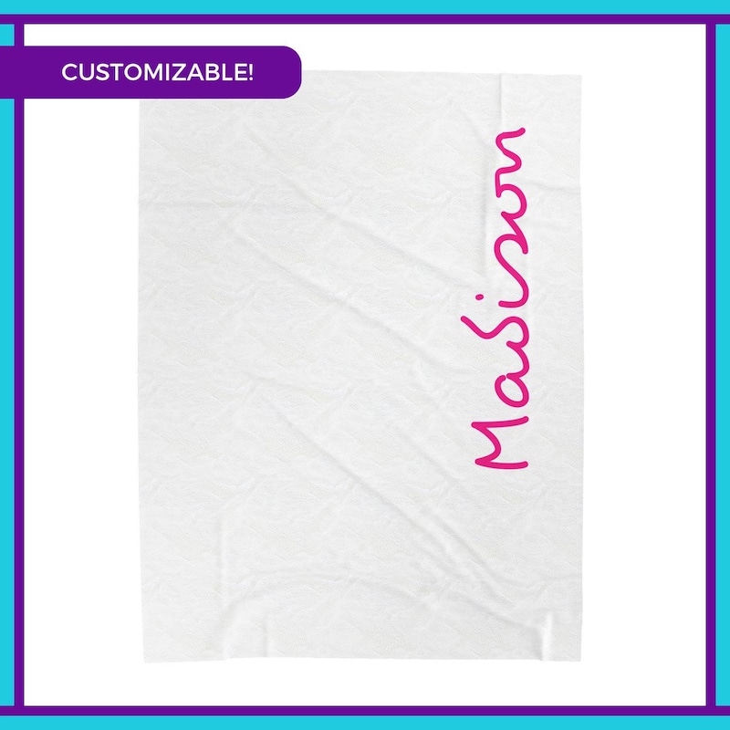 New York Love Pattern Print Blanket