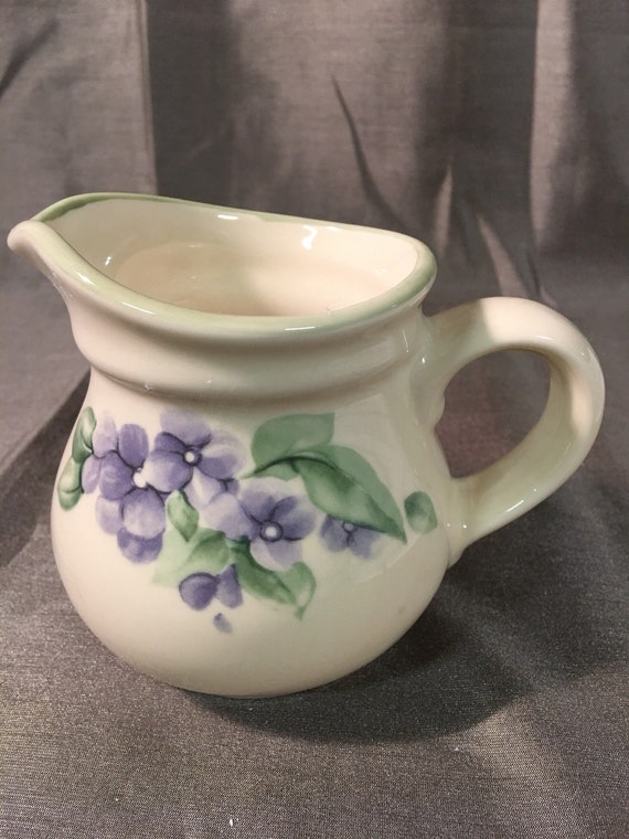 Pfaltzgraff Garden Party Creamer Etsy