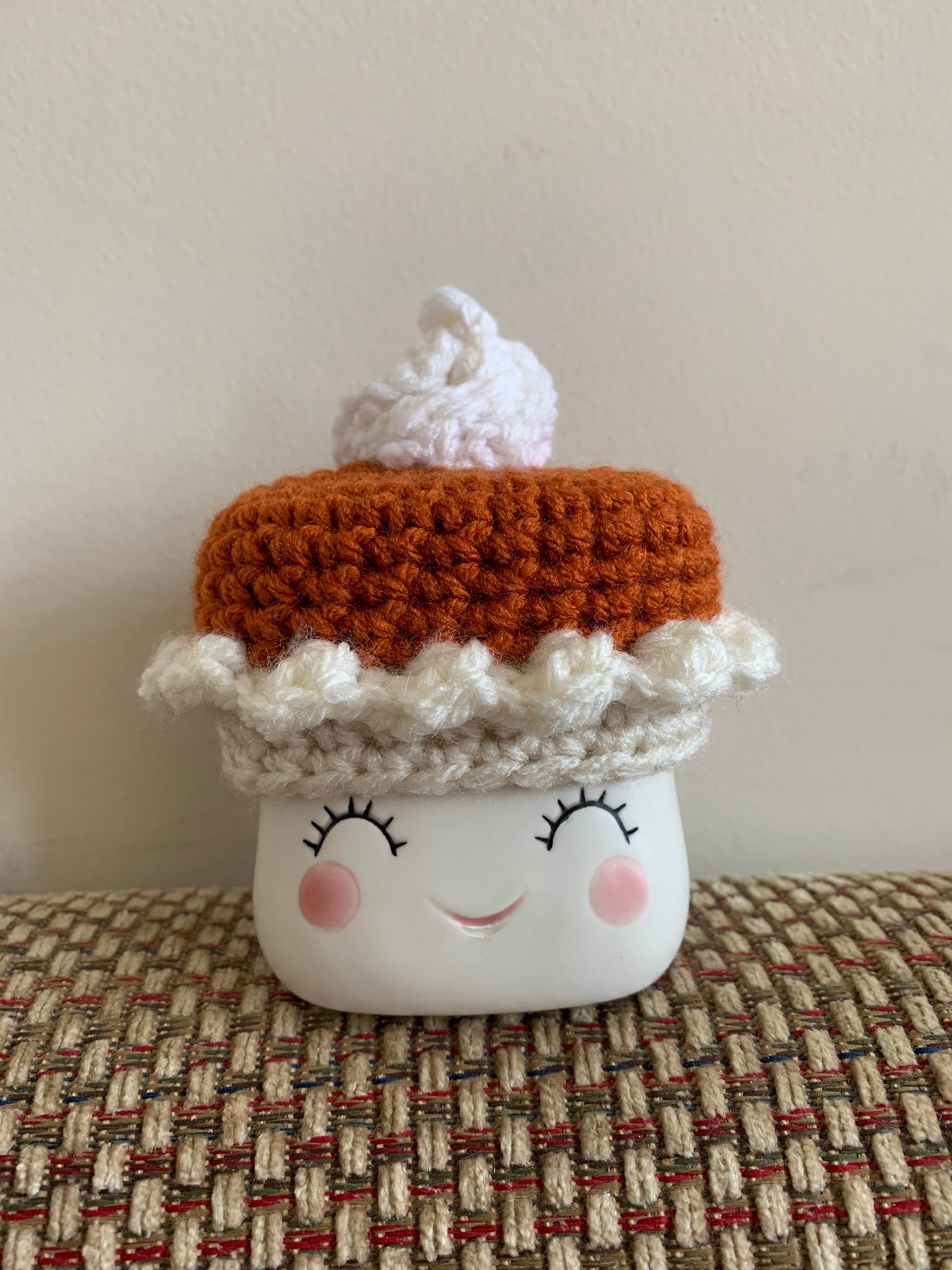 Crochet Marshmallow Mug Hat | Etsy