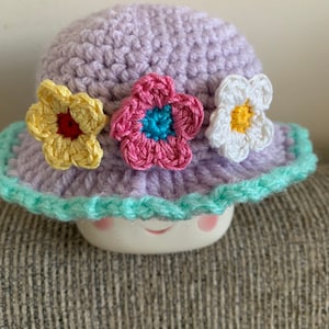 Crochet Spring Marshmallow Mug Hat - Etsy