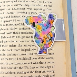 Koala, Magnetic, Bookmark, Place Keeper, Animals, Gifts for Him, Gifts for her, Fathers day, Mothers day, wildlife