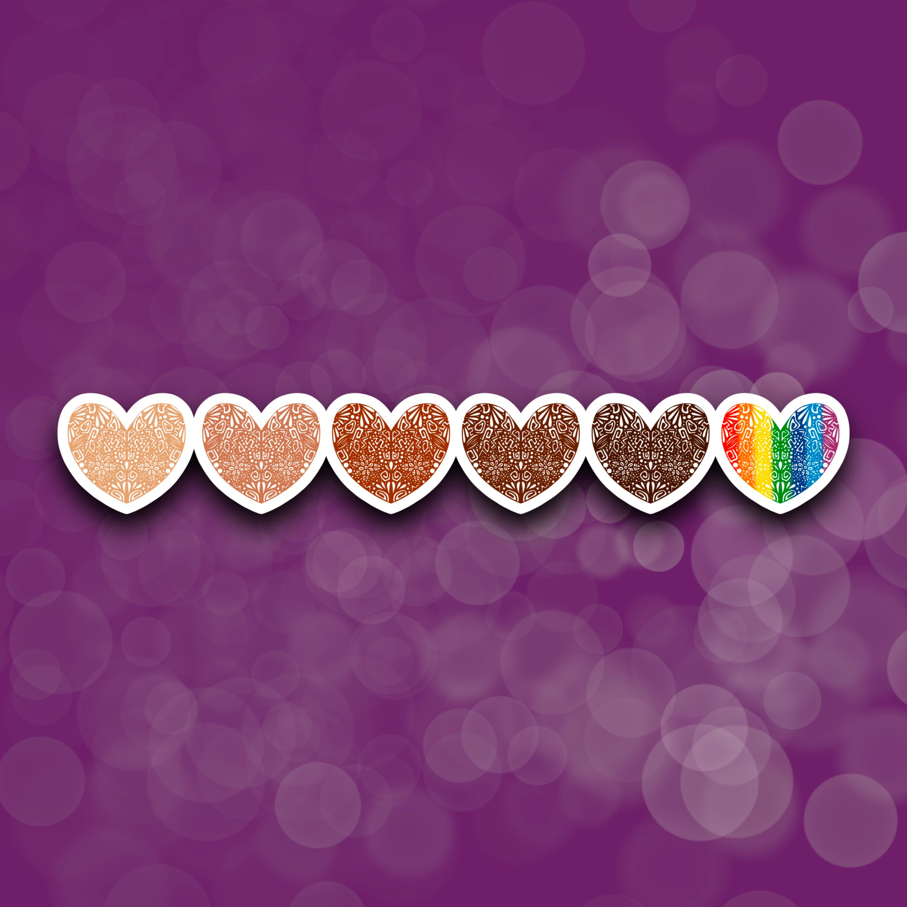 Equality hearts || rainbow || lgbtq+