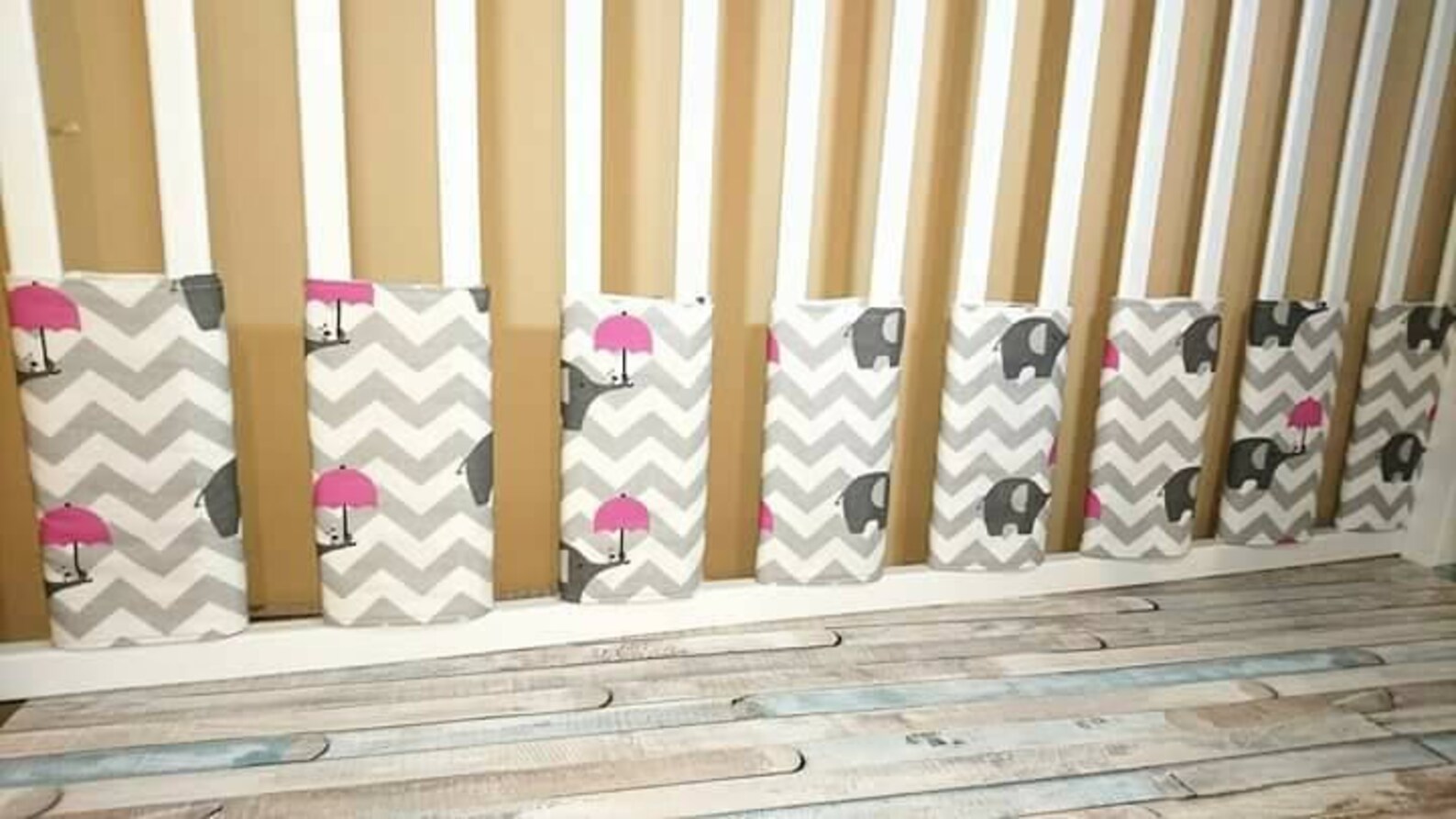 Bumper pads crib bumper cot bumpers separate bumper pads set Etsy