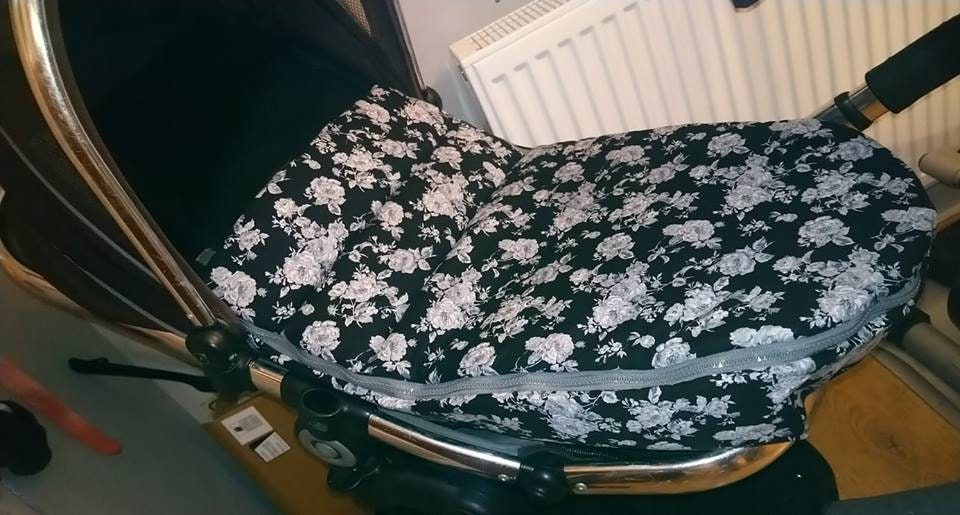 icandy black footmuff