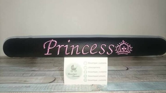 personalised pram bumper bar