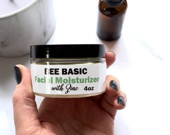 Organic, all natural Facial Moisturizer with zinc oxide for sun protection | Start taking the best care of your skin today!