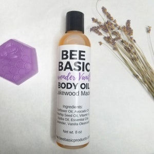 All natural, moisturizing body oil for sensitive skin. Choose from three scents.