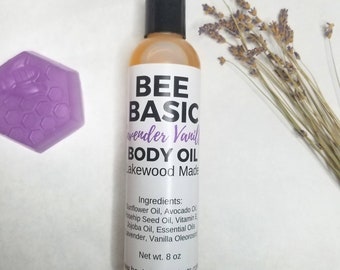 All natural, moisturizing body oil for sensitive skin. Choose from three scents.