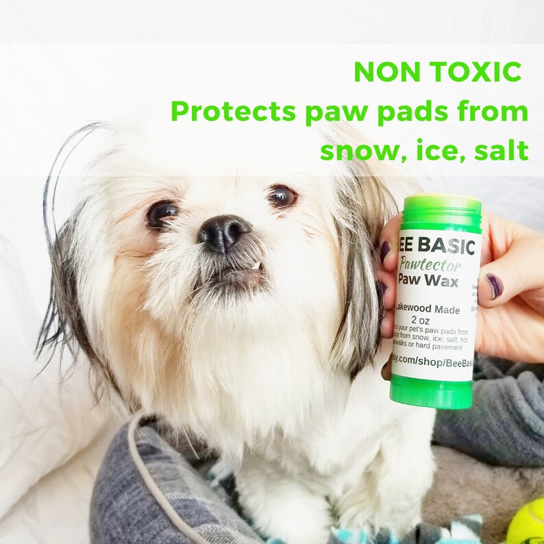 All Natural Paw Wax, Protects Pet Paws From Winter Snow, Ice and Salt. Protect Those Paws Etsy
