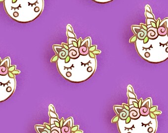 LAST CHANCE ! Unicorn Macaron Hard Enamel Pin-Brooch-Lapel Pin-Hat Pin