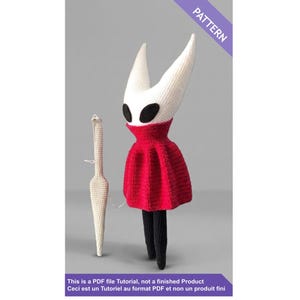 Motif crochet Hornet de Hollow Knight PDF