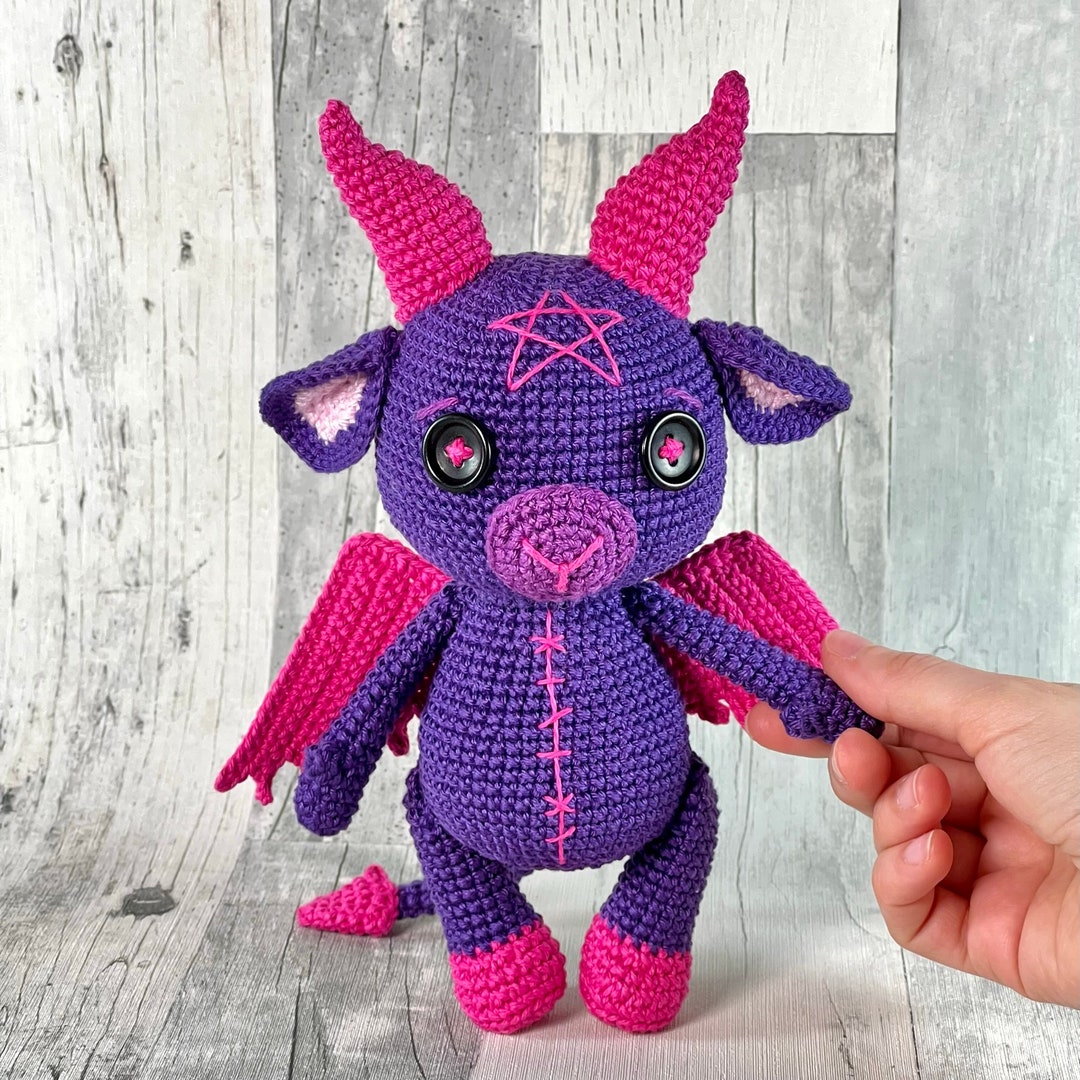 Baphomet Crochet Pattern, Crochet Pattern, PDF Files EN FR Etsy