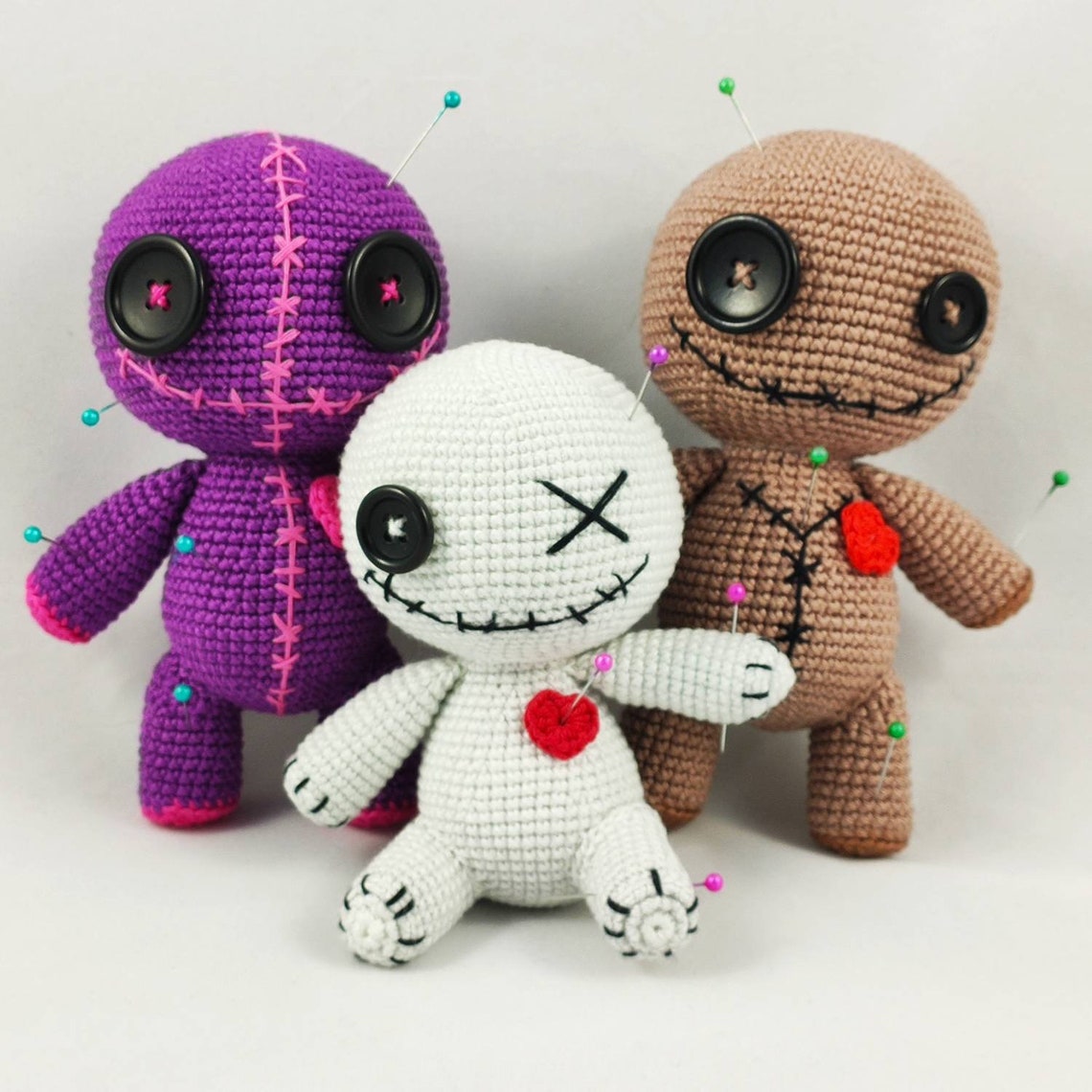 Poupée vaudou Halloween Modèle crochet Explications patron Etsy