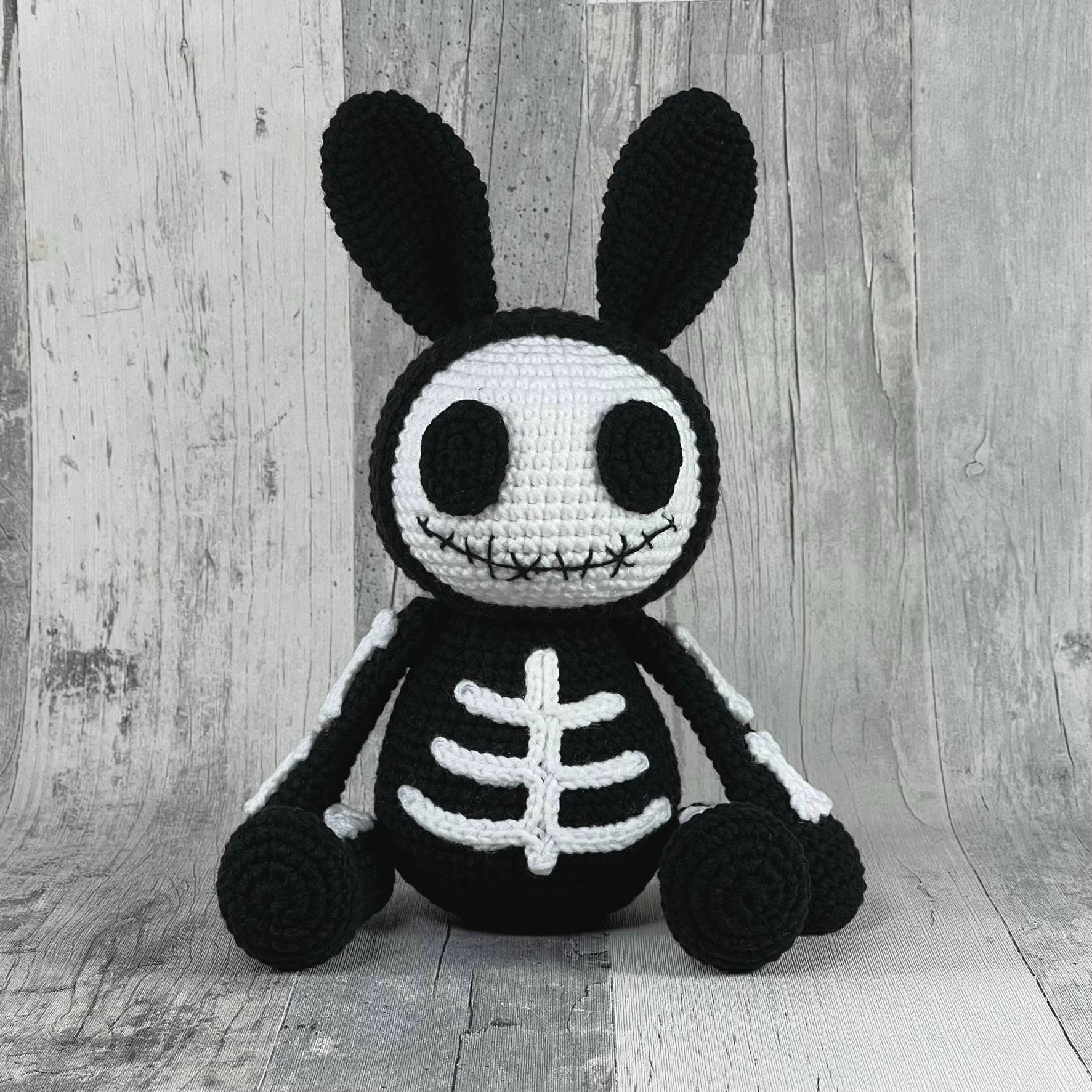 8 Creepy Cute Bunny Sewing Pattern PDF, Voodoo Stuffed Animal Tutorial,  Halloween Decor, Spooky Toy Rabbit, Goth Doll