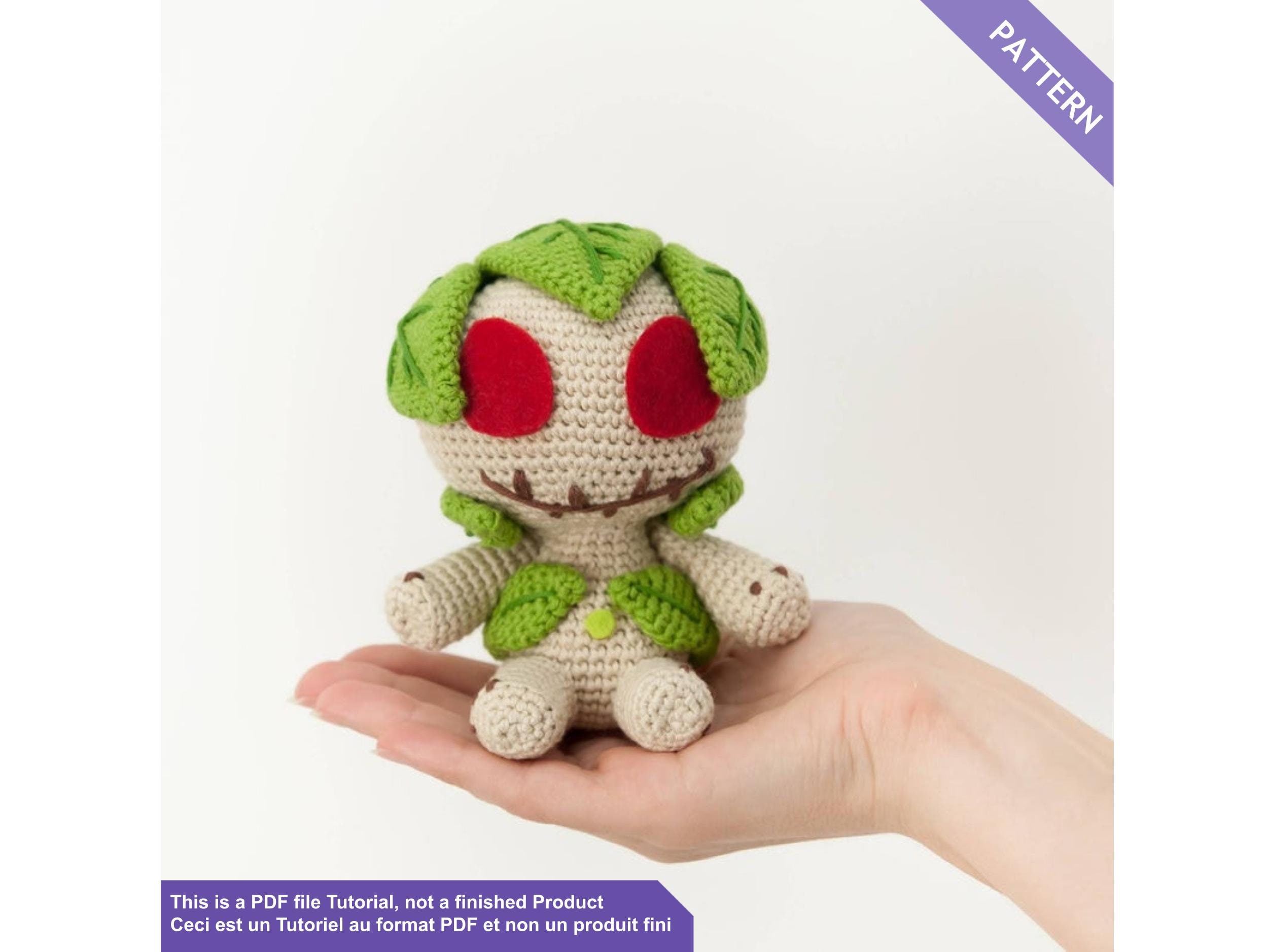 Sadida Doll From Wakfu Crochet Pattern - PDF English / French