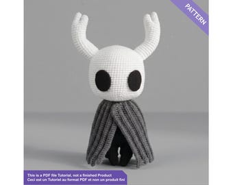 Hollow Knight crochet pattern - PDF English French/ amigurumi - amigurumi doll