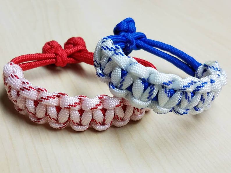 Paracord baseball bracelet paracord bracelet sports Etsy