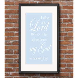Psalm 91.2