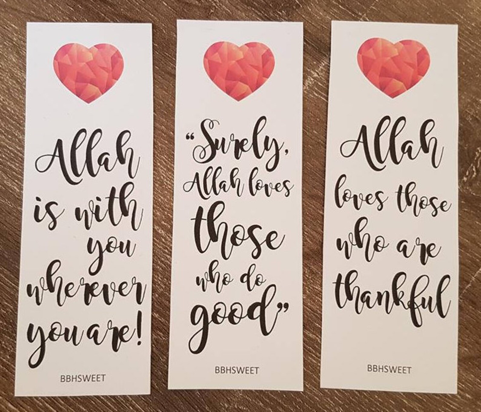 Bookmarks Islamic BBHSWEET Printable Arabic Islam | Etsy