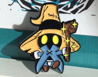 Vivi Final Fantasy Inspired Enamel Pin Badge