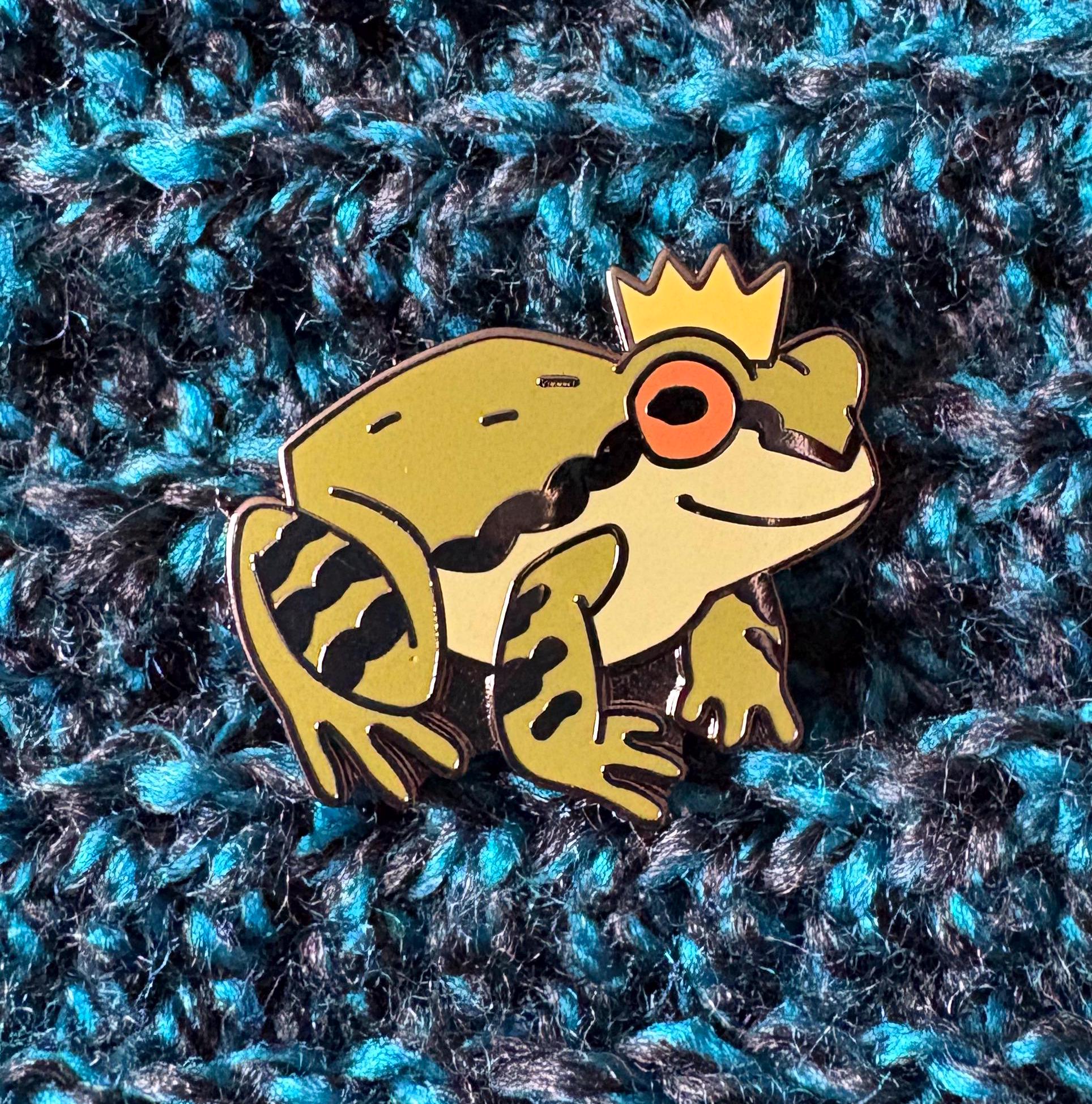 Spilla Smaltata A Forma Di Rana Verde Glitterata - Accessorio Carino E Divertente Per Zaini, Cappelli, Giacca, Regalo Per Bambine E Ragazze