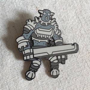 The 3rd Colossus (Gaius) - op Shadow of the Colossus geïnspireerde emaille pin