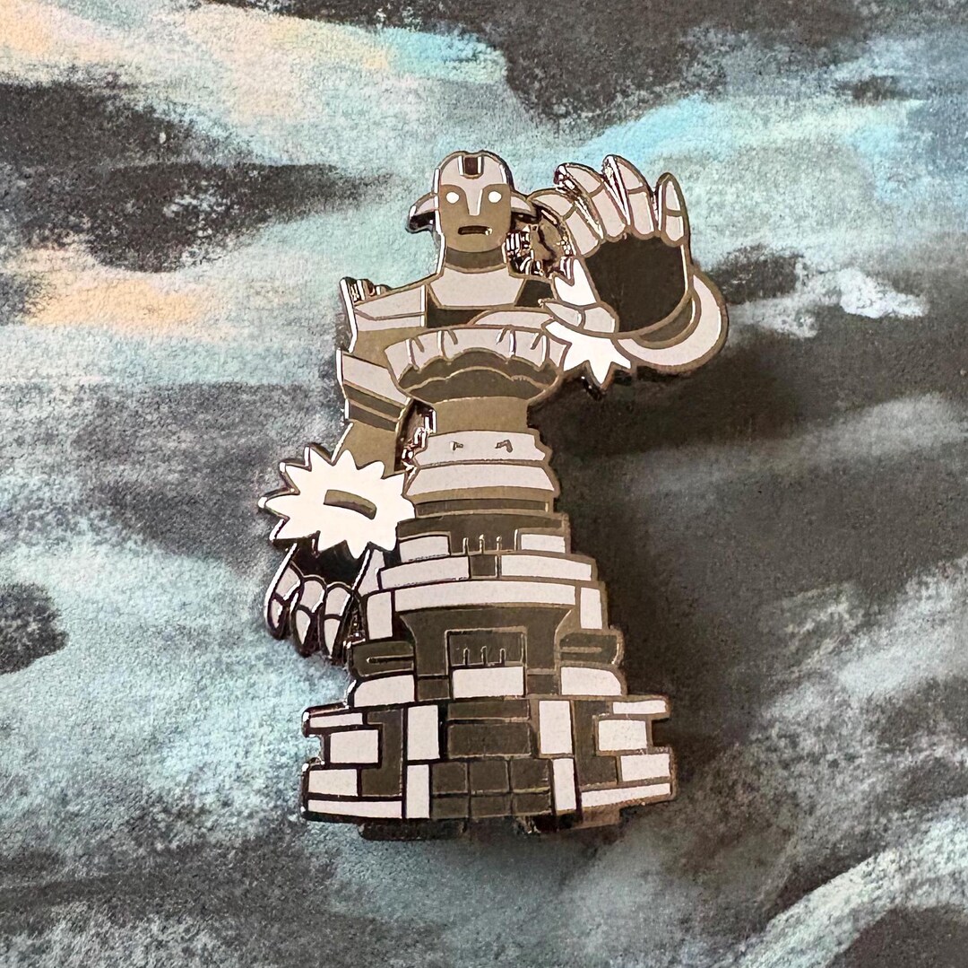 The Final Colossus - Shadow of the Colossus Inspired Enamel Pin - Etsy