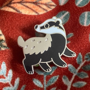 Badger geëmailleerde pin-badge