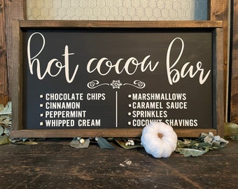 Hot Cocoa Bar